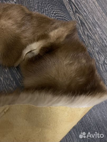 Воротник из меха норки