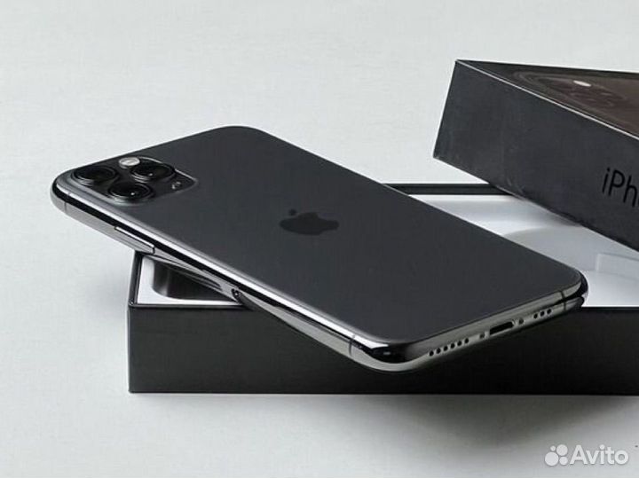 iPhone 11 Pro, 64GB, Black, Sim+eSim, АКБ 100%