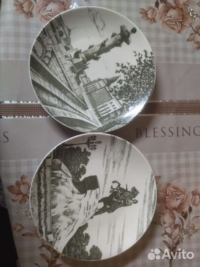 Тарелка настенная СССР винтаж