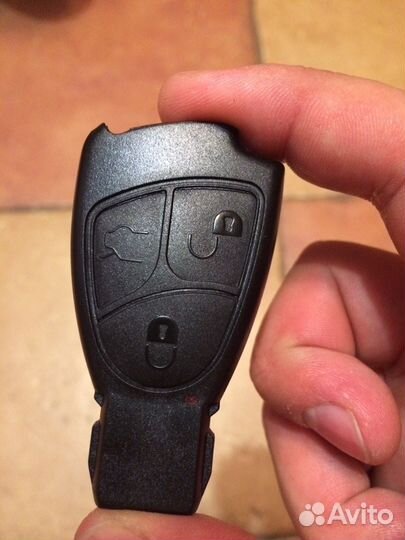 Корпус ключа мерседес