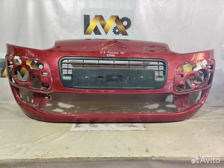 Ситроен C3 Пикассо 2008- Бампер передний 10755