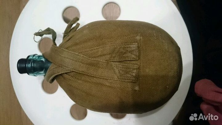 Стеклянная фляга ркка