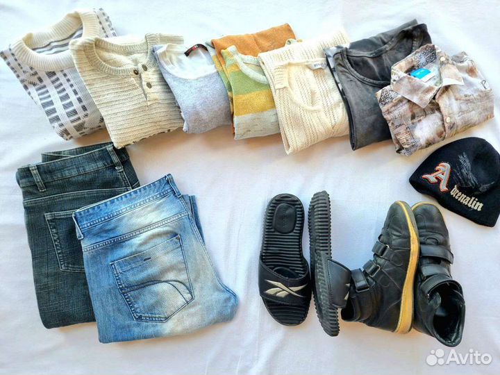 Мужские вещи пакетом 46 48 + подарок обувь