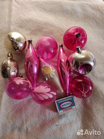 Елочные игрушки СССР