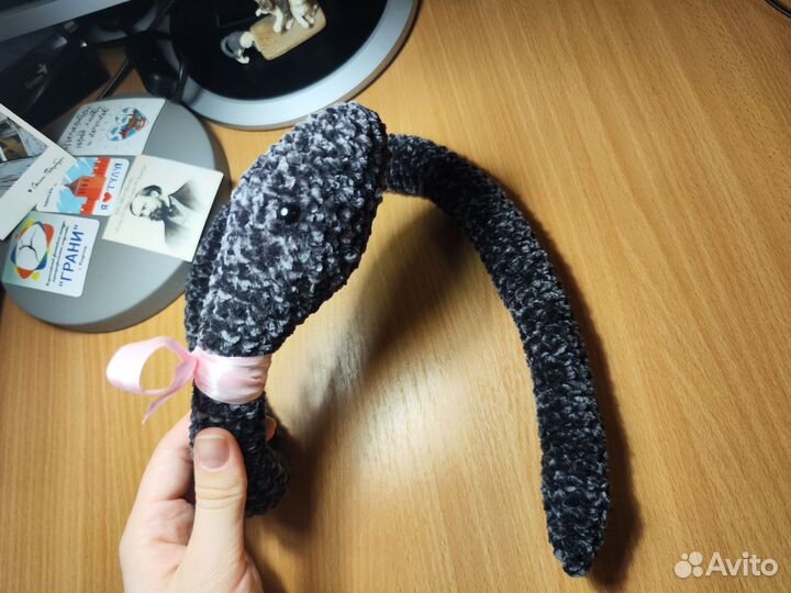 Вязаные игрушки Змейки