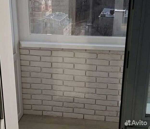 Декоративный кирпич. Укладка гипсовой плитки