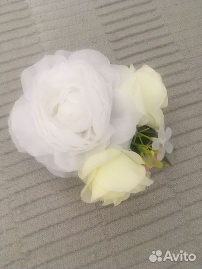 Новые Заколка-гребень и Заколка-брошь Цветы