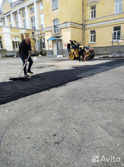 Асфальтирование, Укладка асфальта, Благоустройство
