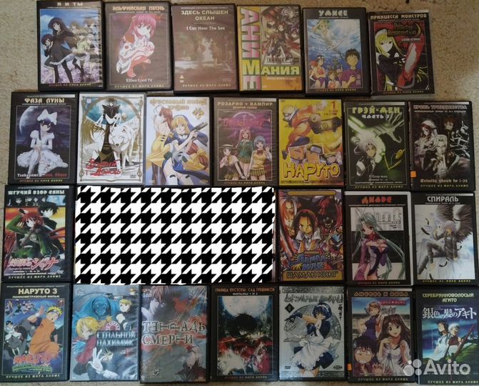 DVD диски аниме
