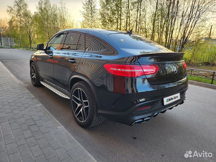 Mercedes-Benz GLE-класс Coupe 3.0 AT, 2017, 119 400 км