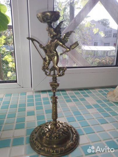 Подсвечник бронза