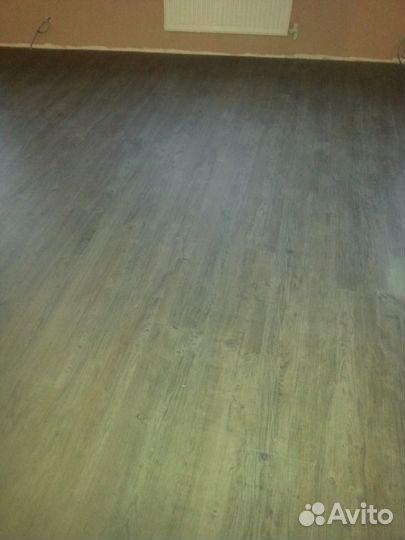 Выравнивание полов, укладка ламината, кварцвинила