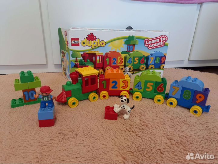 Lego duplo поезд