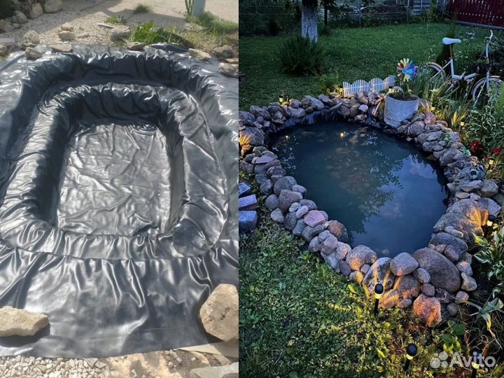 Пленка для пруда / водоёма / бассейна Винилит