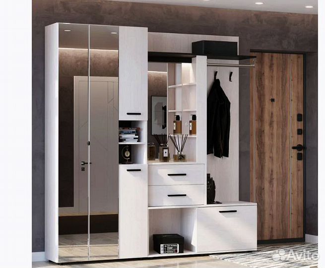 Прихожая на заказ. Шкаф новый в рассрочку