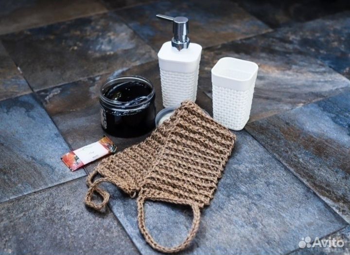 Мочалка из джута