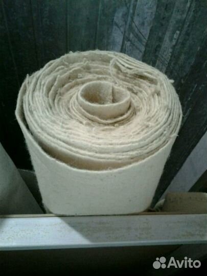 Войлок натуральный тонко-шерстный светлый, тёмный