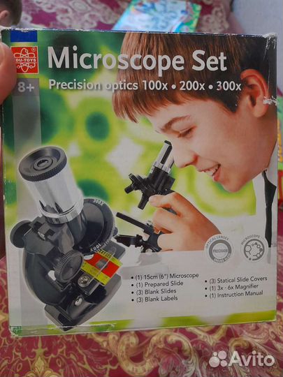 Игрушка микроскоп