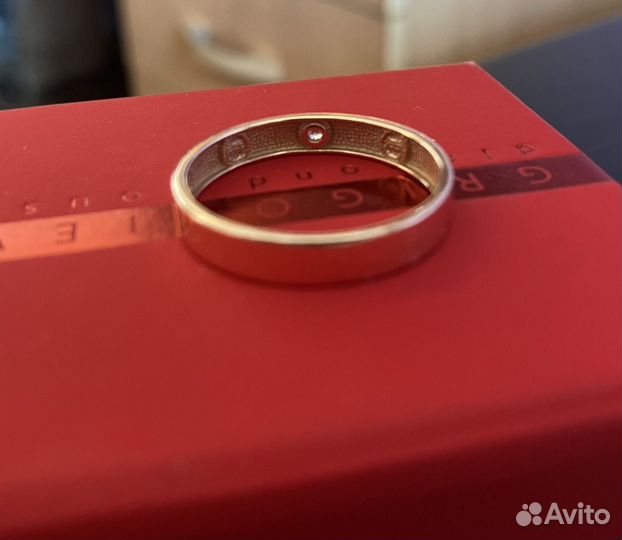 Золотое кольцо женское 20.5 размера