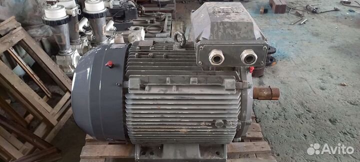 Электродвигатель 110 квт.1500 об. Концевик