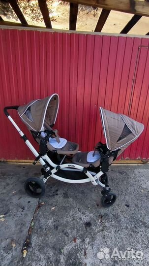 Коляска для двойни 2 в 1