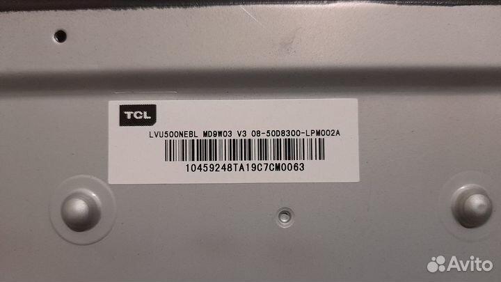 Подсветка от телика TCL lvu500nebl LED