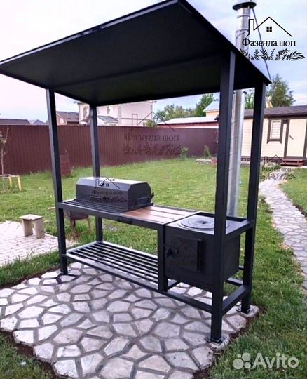 Мангал лофт