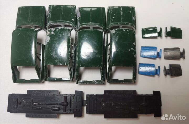 Модели, запчасти, коробки