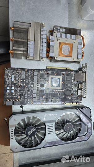 Palit GTX 1080 ti на запчасти