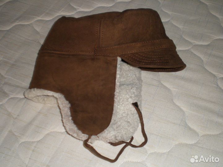 Шапка-ушанка натуральная