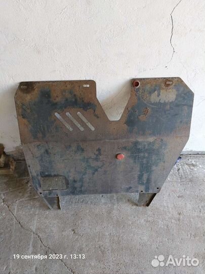 Защита двигателя lancer 9