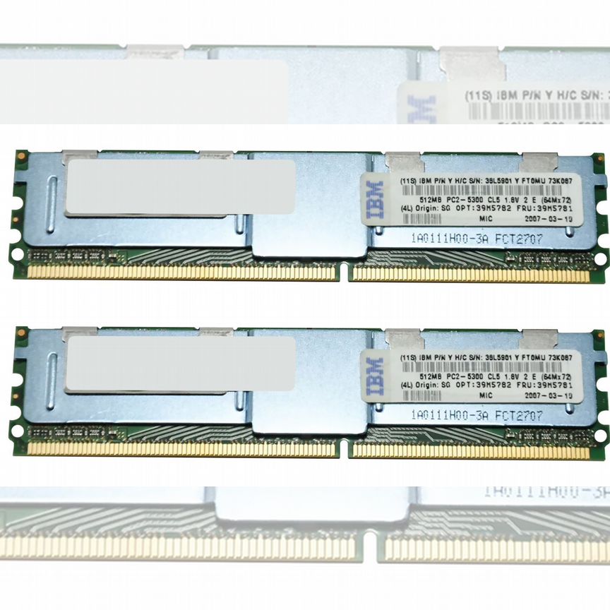 [43X0608] Оперативная Память Ibm 1gb 43x0608