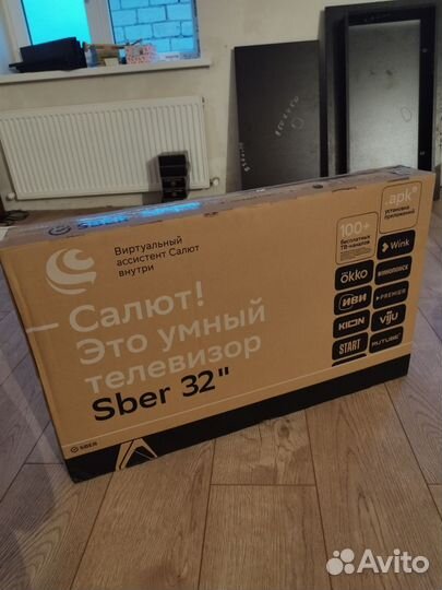 Смарт тв сбер 32 81см