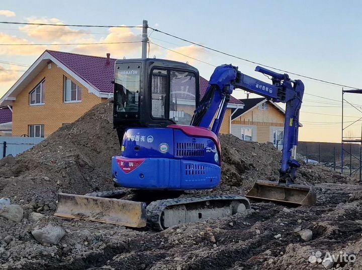 Услуги мини экскаватора