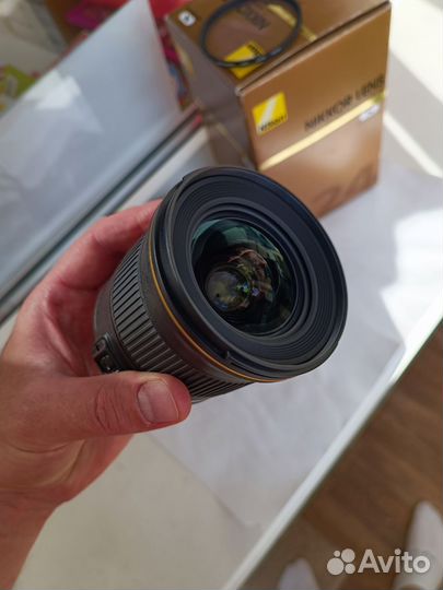 Объектив nikon 24mm af-s 1.8g