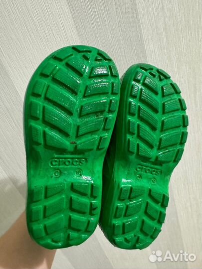 Детские резиновые сапоги