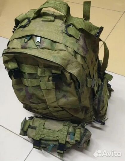 Тактический рюкзак 55 +15 литров