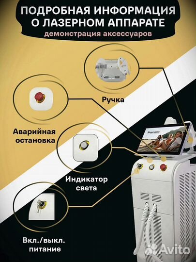 Диодный лазер Soprano Titanium Новый