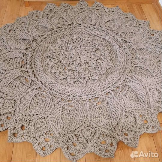 Ковер крючком