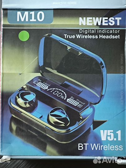 Беспроводные блютуз наушники