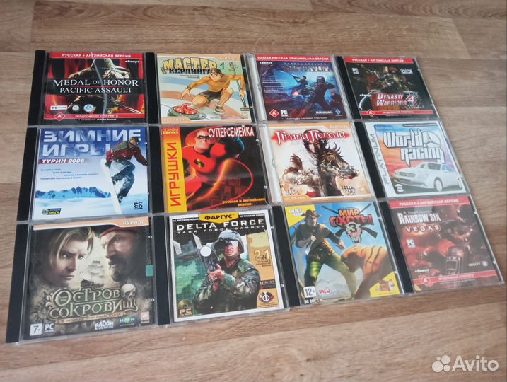 Много игр для компьютера