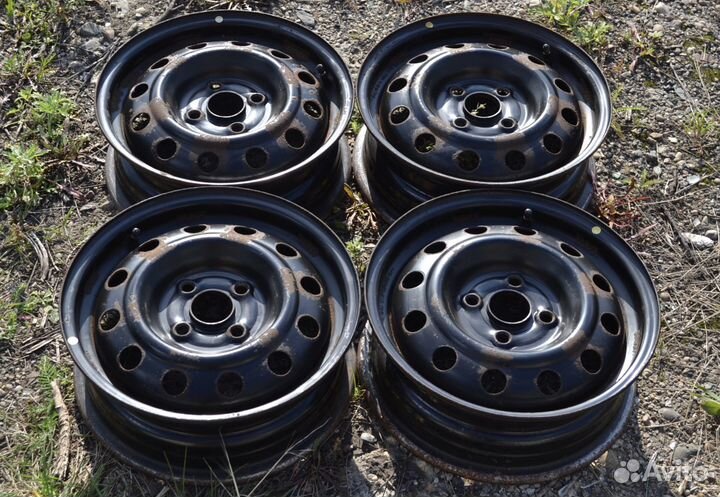 Штамповки Kia Rio 4х100/ET39/цо54.1 R14