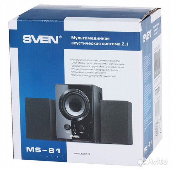 Колонки компьютерные 2.1 Sven MS-81