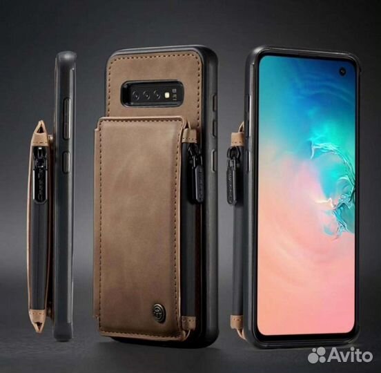 Чехол-кошелек на S10