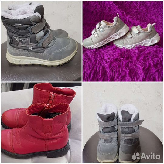 Кроссовки, ботинки, полусопожки детские