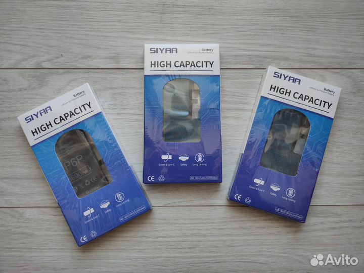 Аккумулятор siyaa для iPhone X и 6 Plus