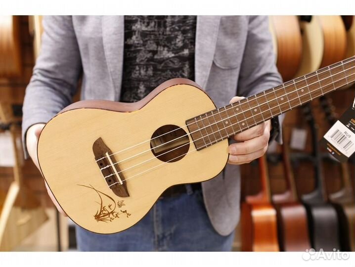 Ortega RU5 RU Series Spruce укулеле концертная