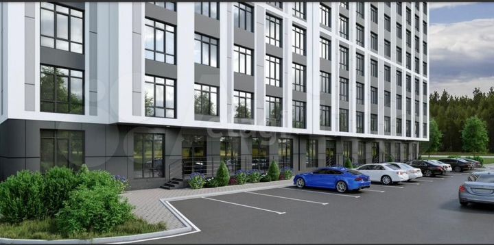 1-к. квартира, 43,5 м², 2/12 эт.