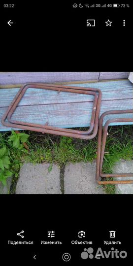 Стул складной(железн.заготовка) +столы складные