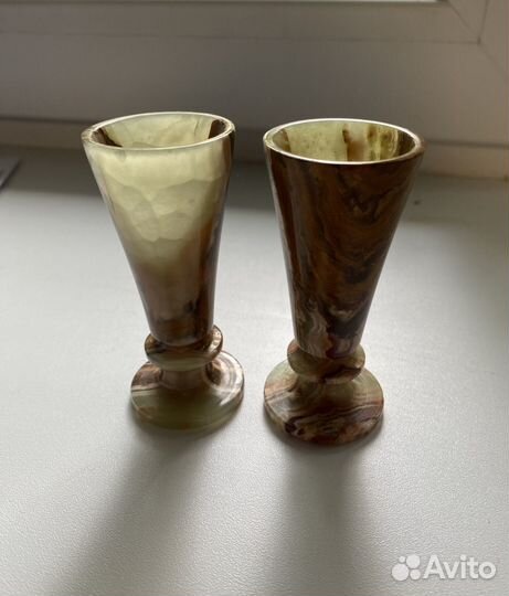 Стопка из камня оникс